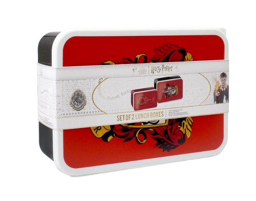 Gryffindor Set Of 2 Lunch Boxes